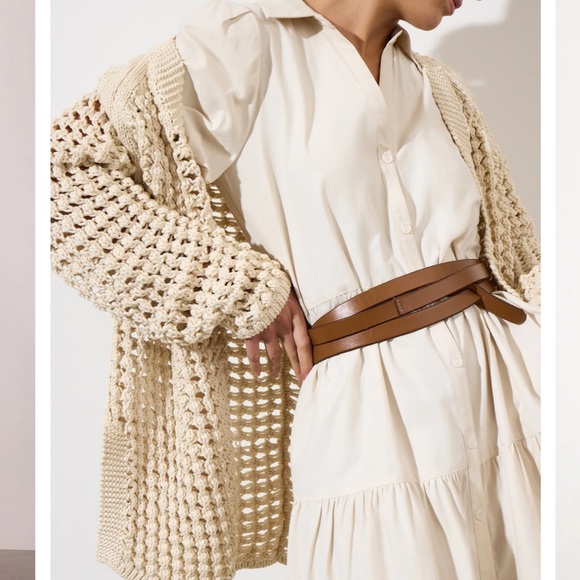 ⭐️Brochu Walker Havana dress⭐️ cream color size medium - Picture 7 of 11